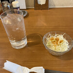 Retsu chie - ランチのミニサラダ