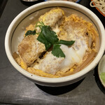 そば希彩 松のや - セットのミニかつ丼