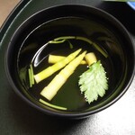 すずめのお宿 - お吸い物