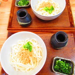 Udon Doma - ２人の朝・冷やしたぬき　６００円（税込）【２０２２年４月】