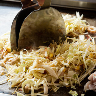 本当のもんじゃの美味しさを体感してください！