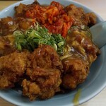 ポパイ - 名物・元祖からあげ丼￥700