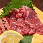 Lean Horse Sashimi / Horse Sashimi Kone / Horse Sashimi Futaego each