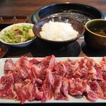 焼肉スエヒロ館 - 料理写真:中落ちカルビランチ(300g)