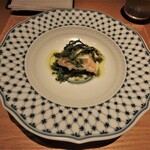 センティウ - 草履海老　フェンネル　ワラビ　ディル