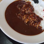 きのこ山ラーメン - セットのカレー