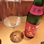 センティウ - 一白水成　純米吟醸（秋田県南秋田郡）￥880