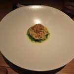 センティウ - タヤリン　志布志産赤雲丹　クレソンソース