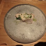 センティウ - 甘鯛　ラルド　うすい豆　スズメノエンドウ