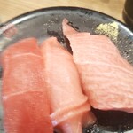 寿司虎 - マグロ３種盛り