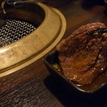 SATOブリアン - 新メニューのブリすき！シャトーブリアンをすき焼き風にとき卵につけていただく！