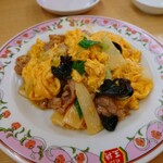 餃子の王将 - 肉と玉子のいりつけ