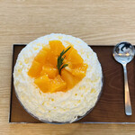 サカノウエカフェ - おれんじレアチーズ　1,600円