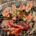 Tsurato Kimo Sumibiyakiniku Iwashige - ランチ 田町のいわしげ焼肉セット