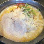 麺酒房 龍安 - ＜参考＞塩麺 濃厚担々麺（粉チーズ入り）