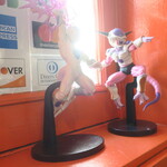 麺酒房 龍安 - 店内のフリーザ