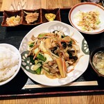 とうりえん - 野菜炒定食