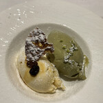 saveur - 2種のアイス