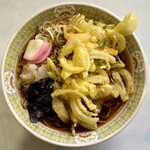 いろは本店 - やさい天ぷらそば