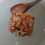 鮨し人 - 紅ズワイカニ、うに、イクラ、リゾット風に。