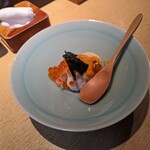 鮨し人 - 紅ズワイカニ、うに、イクラ、リゾット風に。