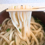 Namioka Udon Shin - 麺がアップ