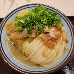 香川一福 カメイドクロック店 - 肉うどん冷(並)