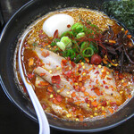 平九郎R - 赤ラーメン（5辛）