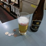 小澤屋本店 - サッポロビール中瓶３３０円