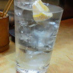 鳥政 - 130205東京　鳥政　レモンサワー