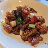 四川豆花飯荘 東京店 - 鶏肉と野菜の味噌炒め