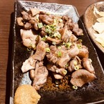 Yakitori Tebasaki Karaage Waiwai - 赤鶏もも炎焼