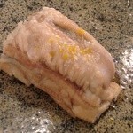 龍寿し - H25.02　穴子（ゆず塩）