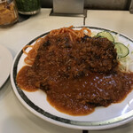 カレーの店 タカサゴ - ハンバーグ