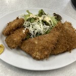 ゆたか食堂 - ハムカツと豚バラチーズ巻きフライ