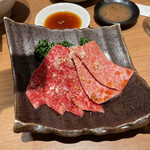 焼肉冷麺だいじゅ - 上カルビ 1600円