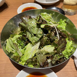 焼肉冷麺だいじゅ - さっぱり塩サラダ 600円