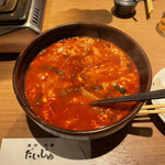 焼肉冷麺だいじゅ - ユッケジャンクッパ 850円