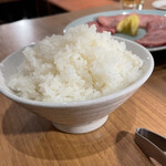 焼肉冷麺だいじゅ - ライス 大 350円