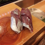 辰美寿し - 鯵２０１３，２