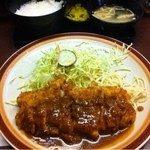 ひれとんかつの店 とん文 - ひれとんかつ定食¥870