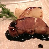 知喜多亭 和 - レアなフォアグラを、バルサミコのソースで。やっぱ大根との相性良いよね。