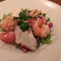 知喜多亭 和 - 美味しいのに、なぜがしょっぱかったサラダ