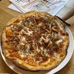 大衆イタリアンかね子 - 桜海老のピザ