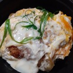 手打ちうどん DAIKI - ミニ丼セットのカツ丼+300円