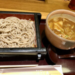 蕎麦酒処つきじ庵 - カレーせいろ蕎麦