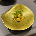 プレゼンテ スギ - 本日のパスタ
      筋海老、雲丹アイス、はこべ