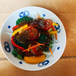 Shuan Tanaka - お昼のコース料理(サラダ)