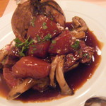 アンティカ オステリア バーチョ - 蝦夷鹿モモ肉のグリル