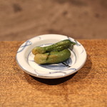 柳家 - 小胡瓜の漬物　(2013/02)